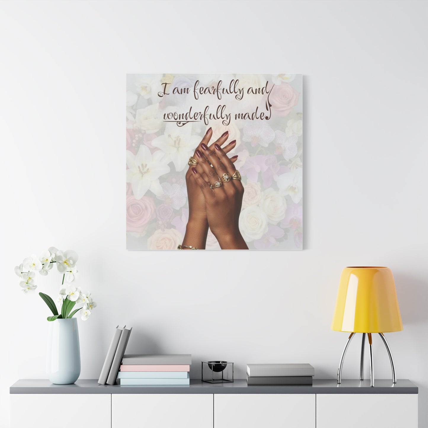 Inspirational Wall Art, Motivational Home Decor, Religious Canvas, Faith Decor, Gift for Her, Christian Wall Art