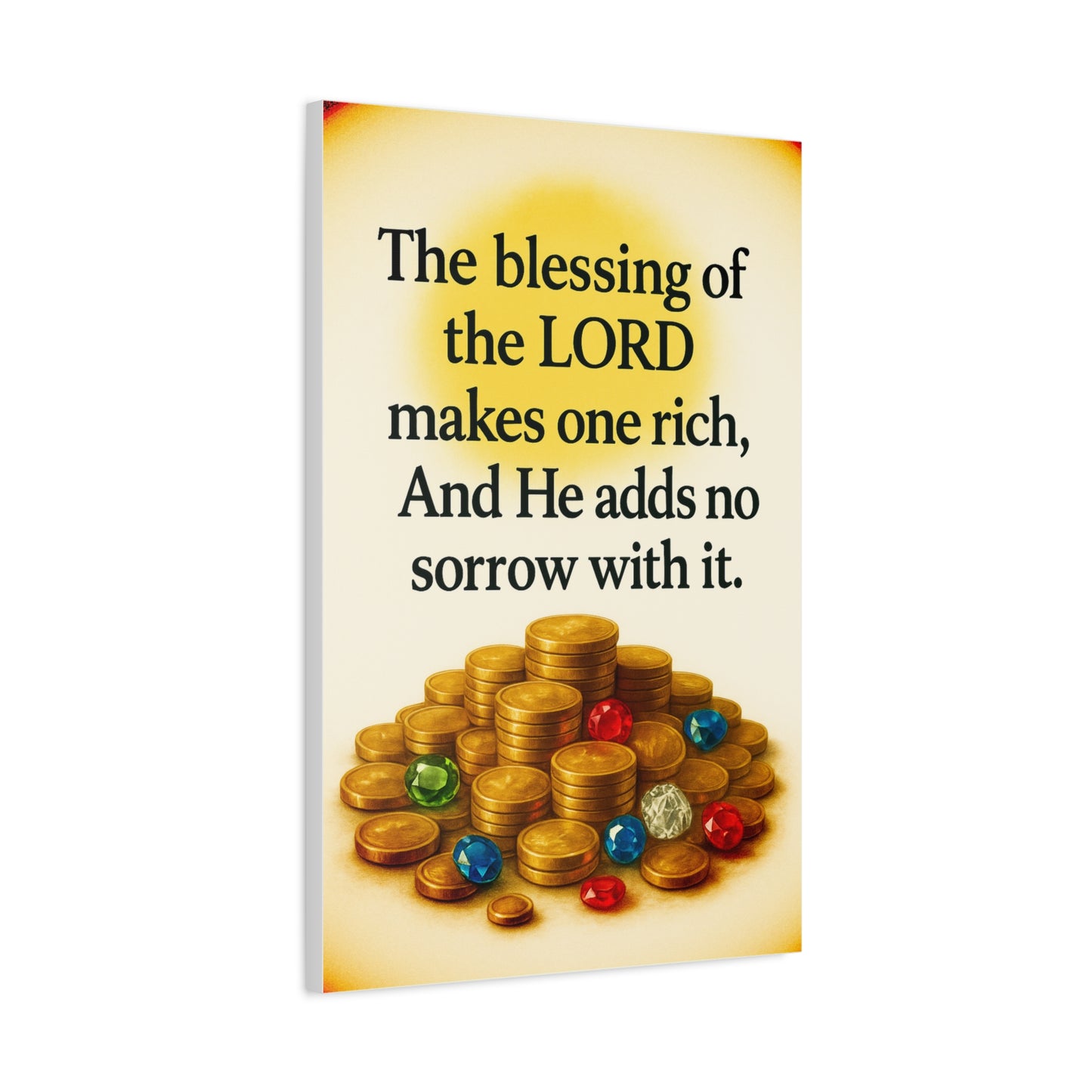 Inspirational Wall Art, Bible Verse Canvas, Christian Home Decor, Religious Gift, Motivational Artwork