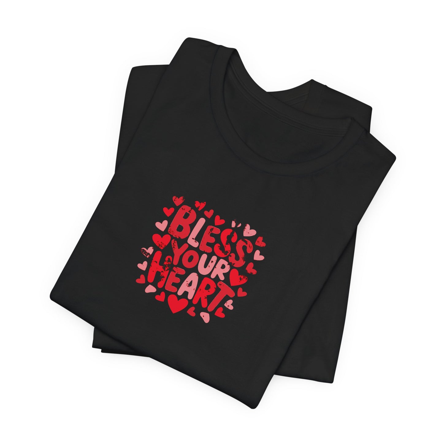 Bless Your Heart tee | T-Shirt, heart lettering design