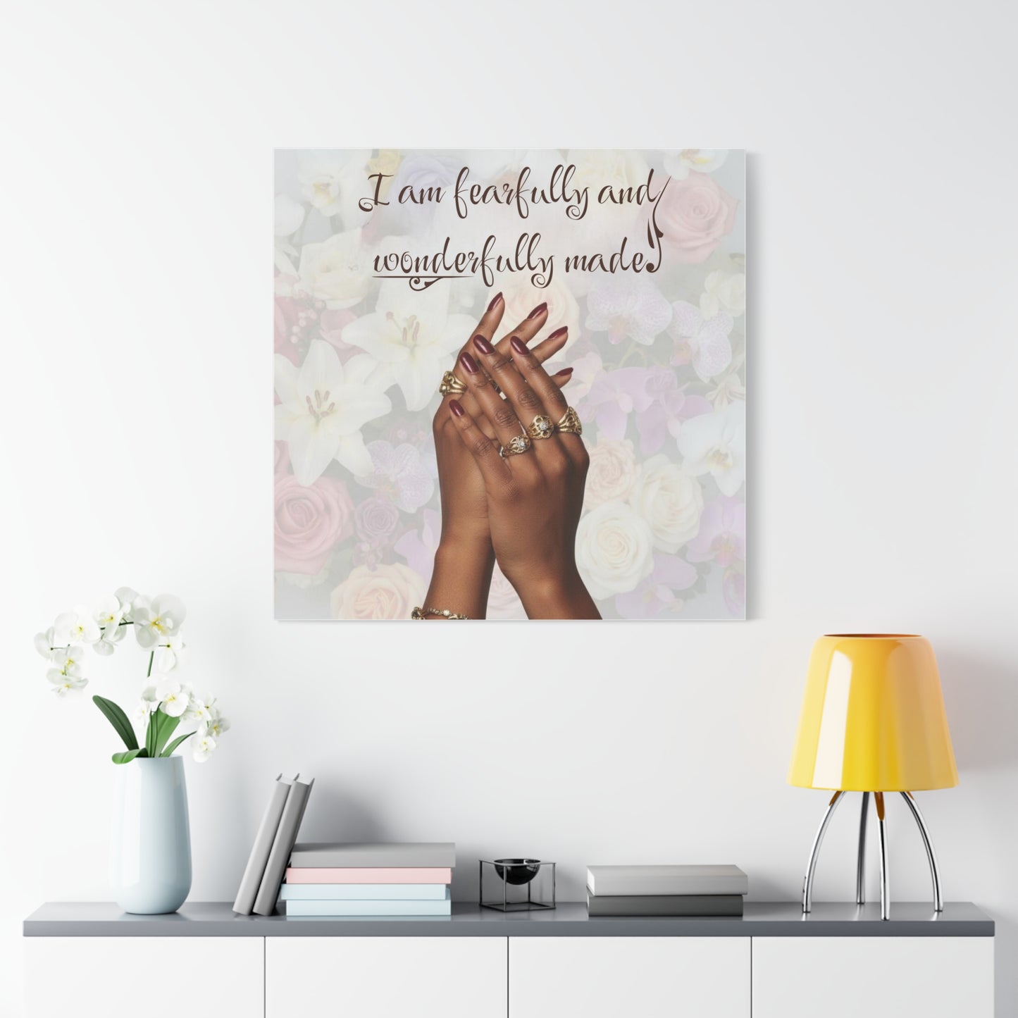 Inspirational Wall Art, Motivational Home Decor, Religious Canvas, Faith Decor, Gift for Her, Christian Wall Art