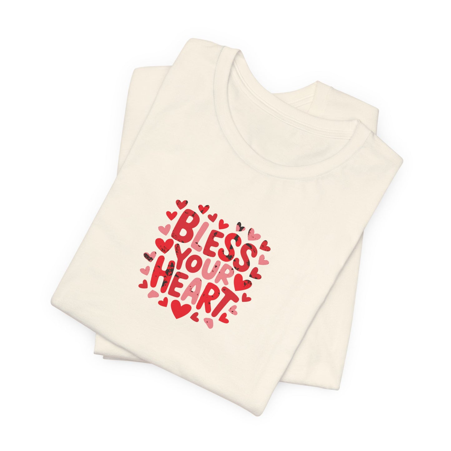 Bless Your Heart tee | T-Shirt, heart lettering design