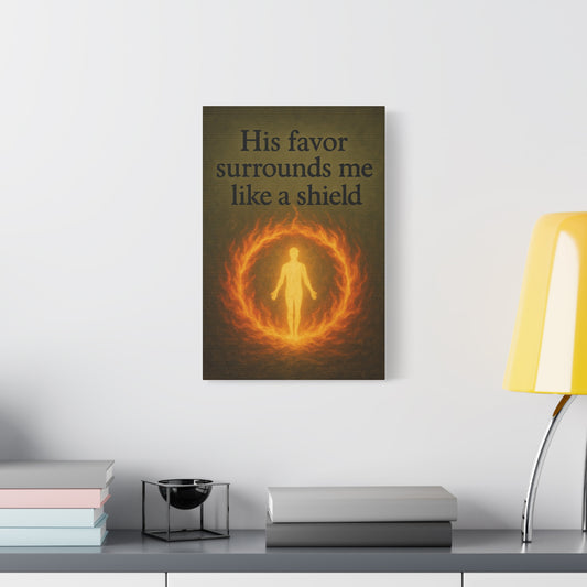 Inspirational Canvas Wall Art, Spiritual Home Decor, Motivational Quote Print, Gift for Faith