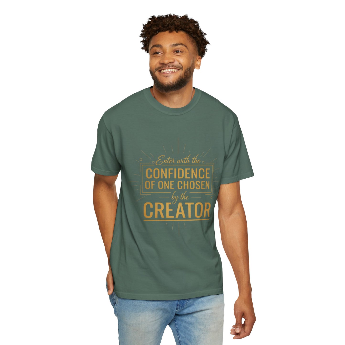 Confidence of One Chosen by the Creator T-Shirt