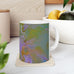 Acrylic pour design - Colorful Abstract Ceramic Mug - 11oz & 15oz, Perfect for Tea & Coffee Lovers