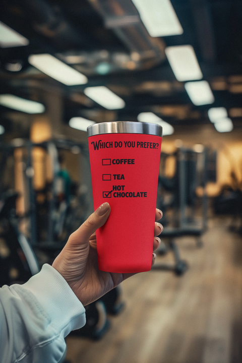 Insulated Travel Mug - 40oz Hot Drink Choice with Straw - Perfect for Coffee, Tea & Hot Chocolate Lovers