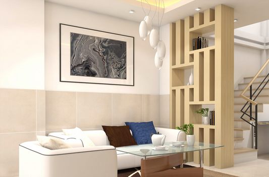 Modern Abstract Canvas Art - Stretched Matte 1.25"