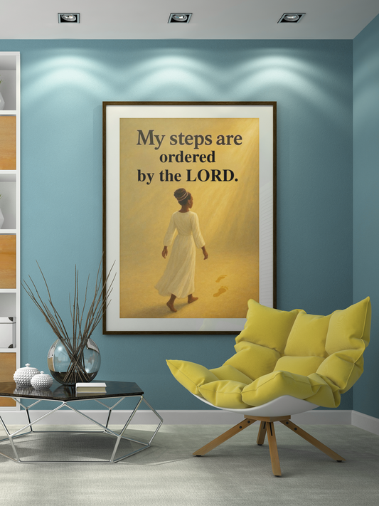 Inspirational Matte Canvas Wall Art, Uplifting Home Decor, Motivational Gift, Christian Art Print, Inspirational Quotes