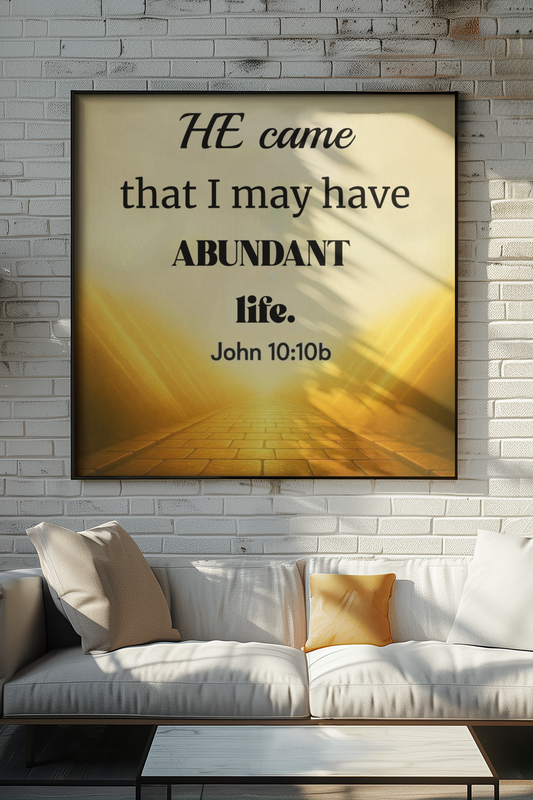 Inspirational Wall Art, Christian Wall Decor, Faith-Based Home Decor, Motivational Gift, Religious Artwork