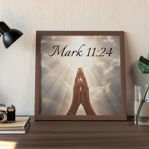 Inspirational Wall Art, Faith Decor, Religious Home Decor, Christian Gift, Motivational Artwork, Bible Verse Wall Art
