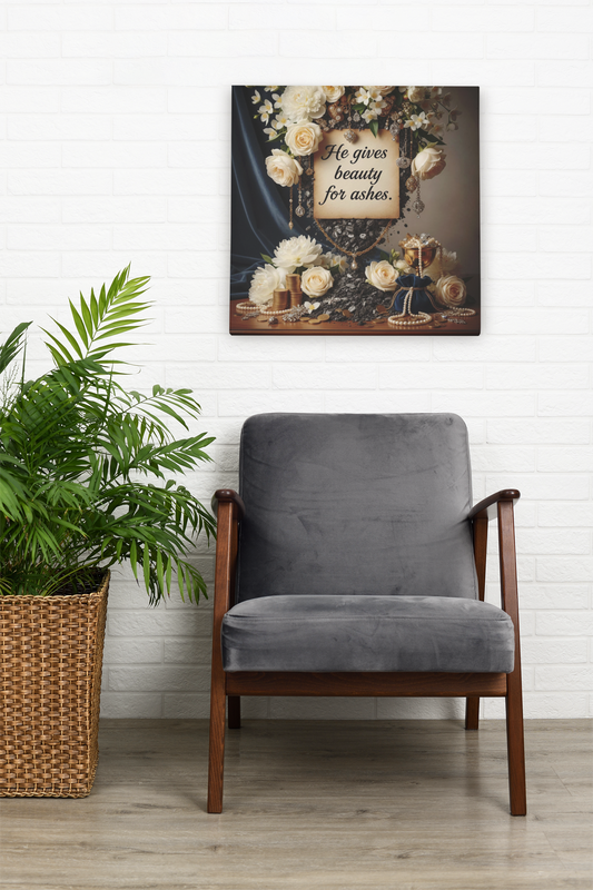 Inspirational Canvas Wall Art, Home Décor for Living Room, Gift for Faith and Resilience, Wedding, Housewarming