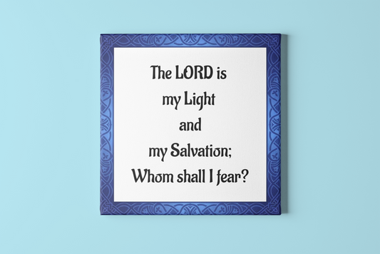 Inspirational Wall Art, Home Decor, Christian Gift, Motivational Quote, Religious Canvas Print, Faith Decor