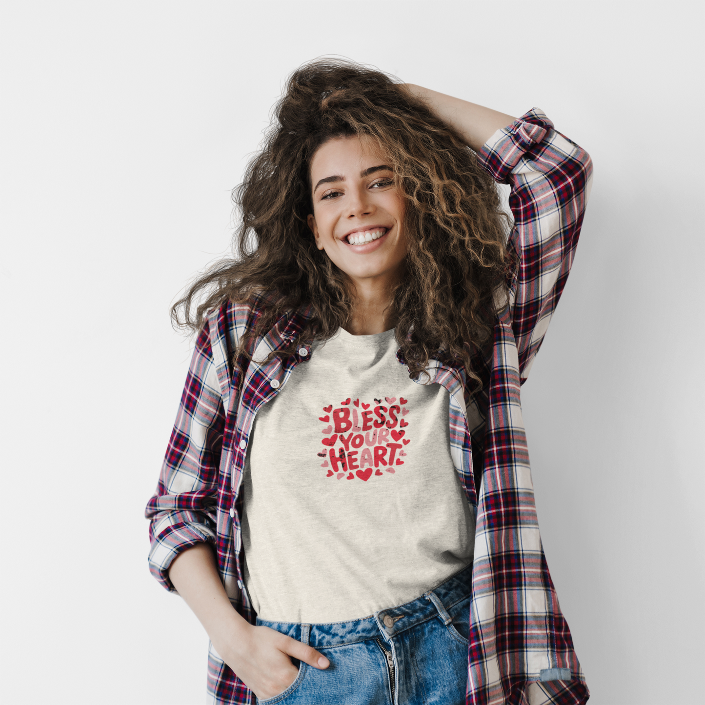 Bless Your Heart tee | T-Shirt, heart lettering design