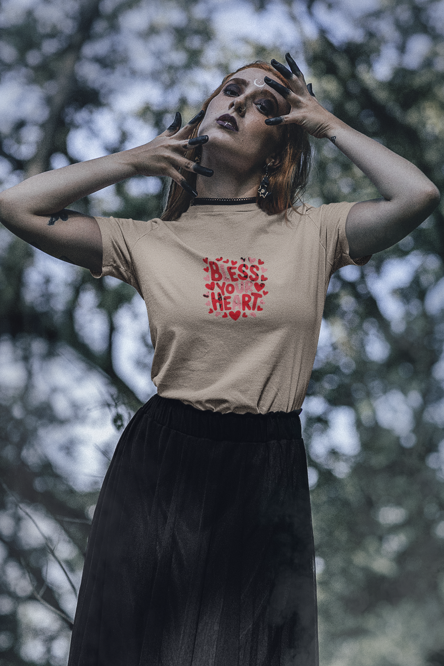 Bless Your Heart tee | T-Shirt, heart lettering design