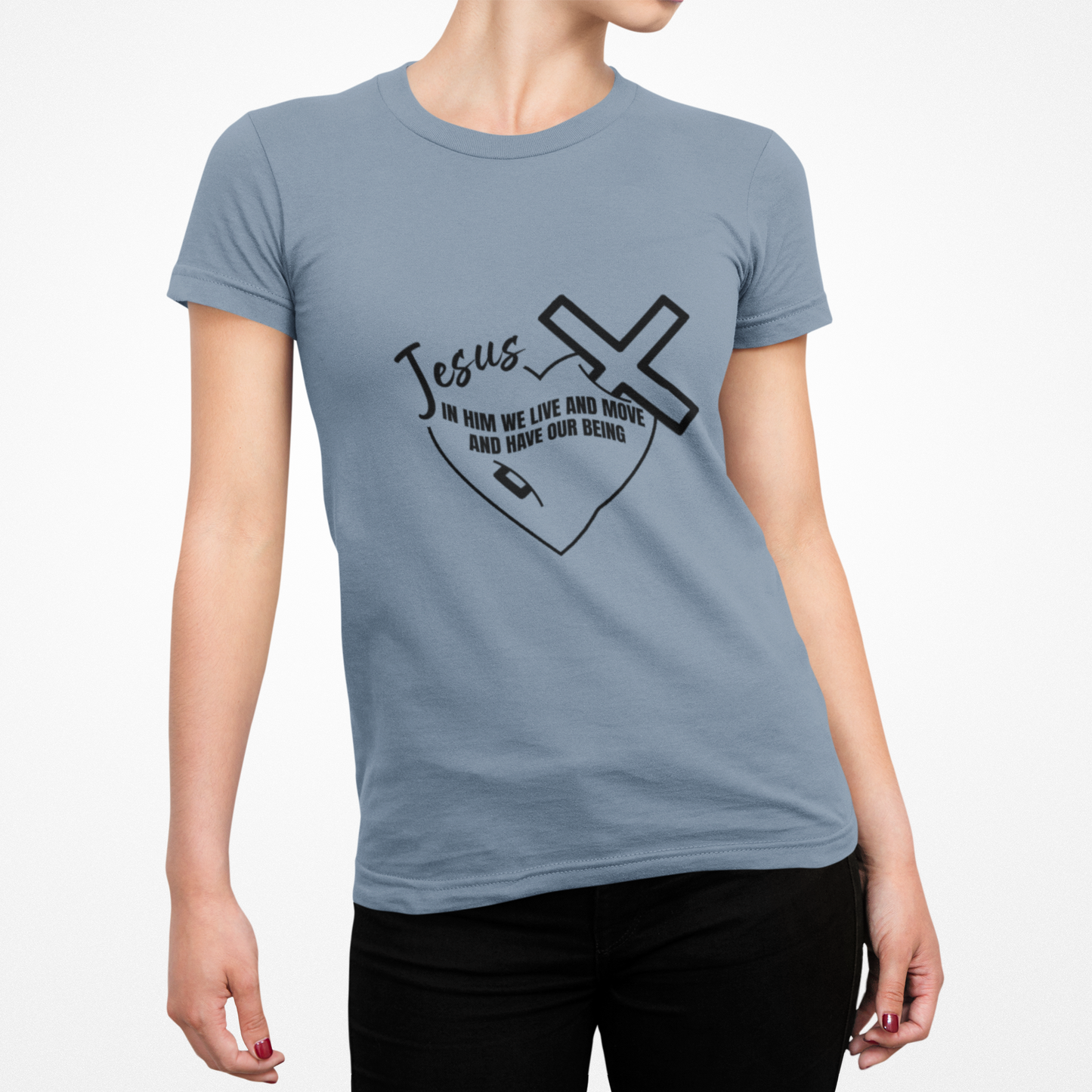 Cross and Heart Faith T-Shirt