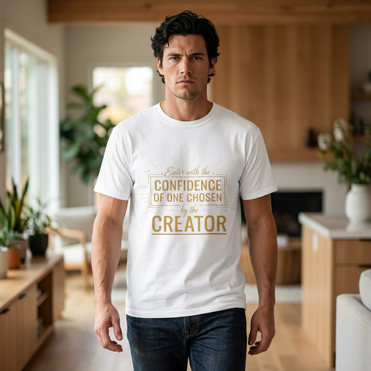 Confidence of One Chosen by the Creator T-Shirt