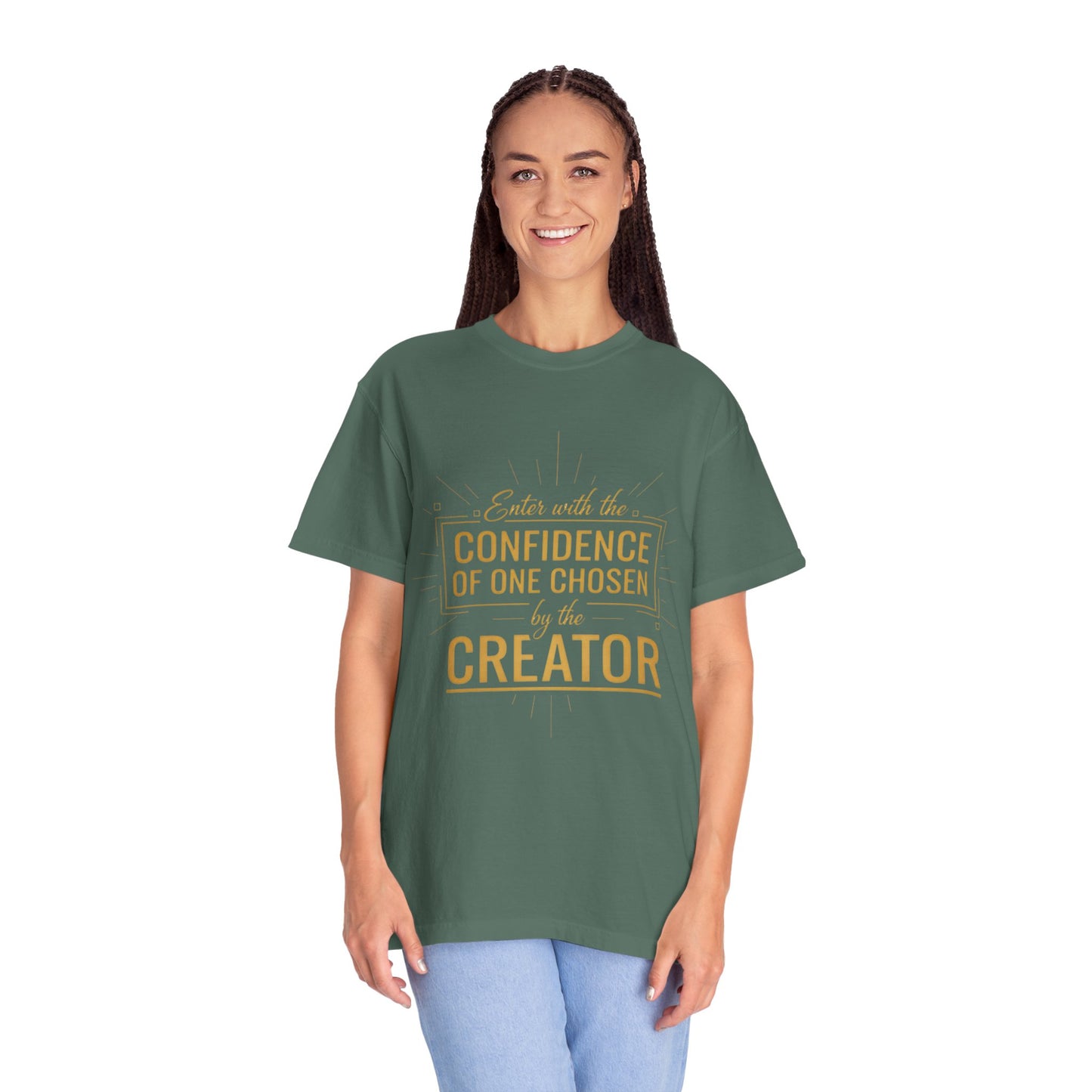 Confidence of One Chosen by the Creator T-Shirt