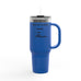Insulated Travel Mug - 40oz Hot Drink Choice with Straw - Perfect for Coffee, Tea & Hot Chocolate Lovers