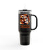 YESHUA 40oz Insulated Travel Mug - Inspirational Lion Design, Perfect for Hot & Cold Beverages
