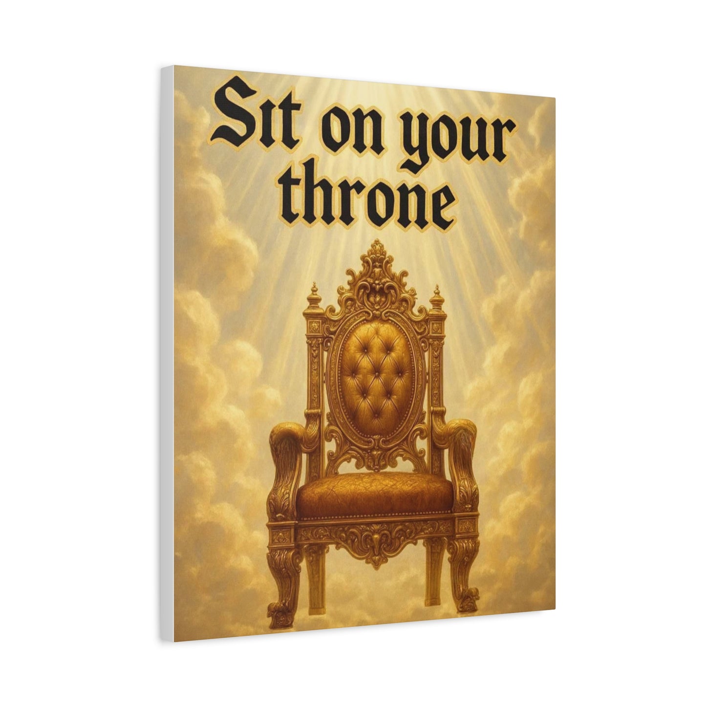 Canvas Wall Art - Sit on Your Throne - Regal Home Decor, Inspirational Quote, Gift for Royalty Lovers, Motivational Wall Art, Unique [...]