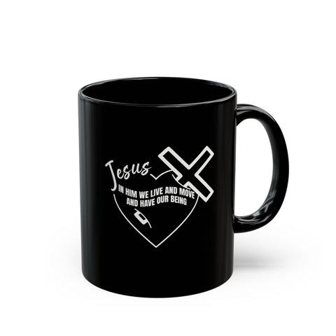 Inspirational Black Christian Mug - 11oz & 15oz