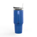 Insulated Travel Mug - 40oz Hot Drink Choice with Straw - Perfect for Coffee, Tea & Hot Chocolate Lovers