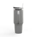 Insulated Travel Mug - 40oz Hot Drink Choice with Straw - Perfect for Coffee, Tea & Hot Chocolate Lovers