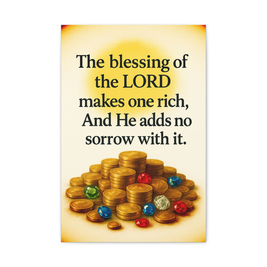Inspirational Wall Art, Bible Verse Canvas, Christian Home Decor, Religious Gift, Motivational Artwork