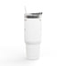 Insulated Travel Mug - 40oz Hot Drink Choice with Straw - Perfect for Coffee, Tea & Hot Chocolate Lovers