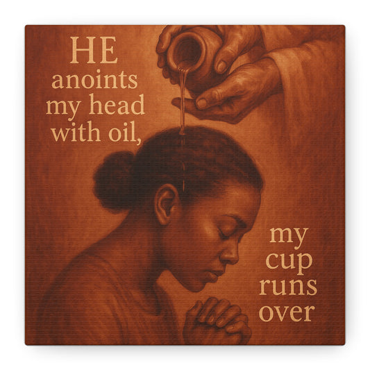 Christian African American Wall Art, Bible Verse Inspired