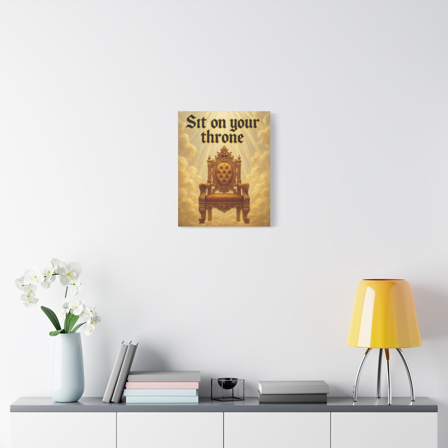 Canvas Wall Art - Sit on Your Throne - Regal Home Decor, Inspirational Quote, Gift for Royalty Lovers, Motivational Wall Art, Unique [...]
