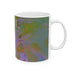 Acrylic pour design - Colorful Abstract Ceramic Mug - 11oz & 15oz, Perfect for Tea & Coffee Lovers