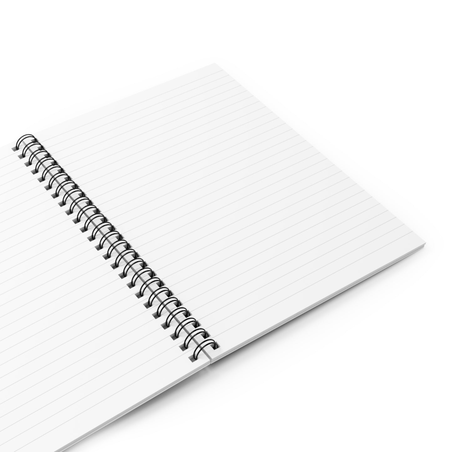 Ethereal Swan Spiral Notebook - Inspiring Ruled Lines for Dreamers
